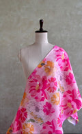 KOTTA CHECKS FLORAL PRINTED FABRIC