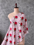 MUSLIN FLORAL PRINTED FABRIC