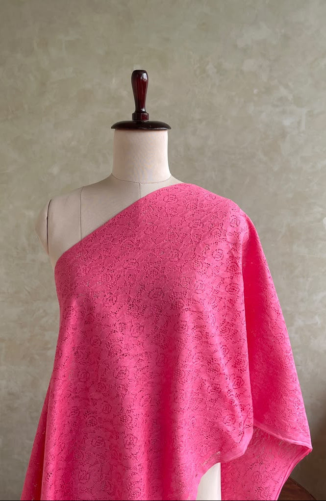 PINK NET FABRIC
