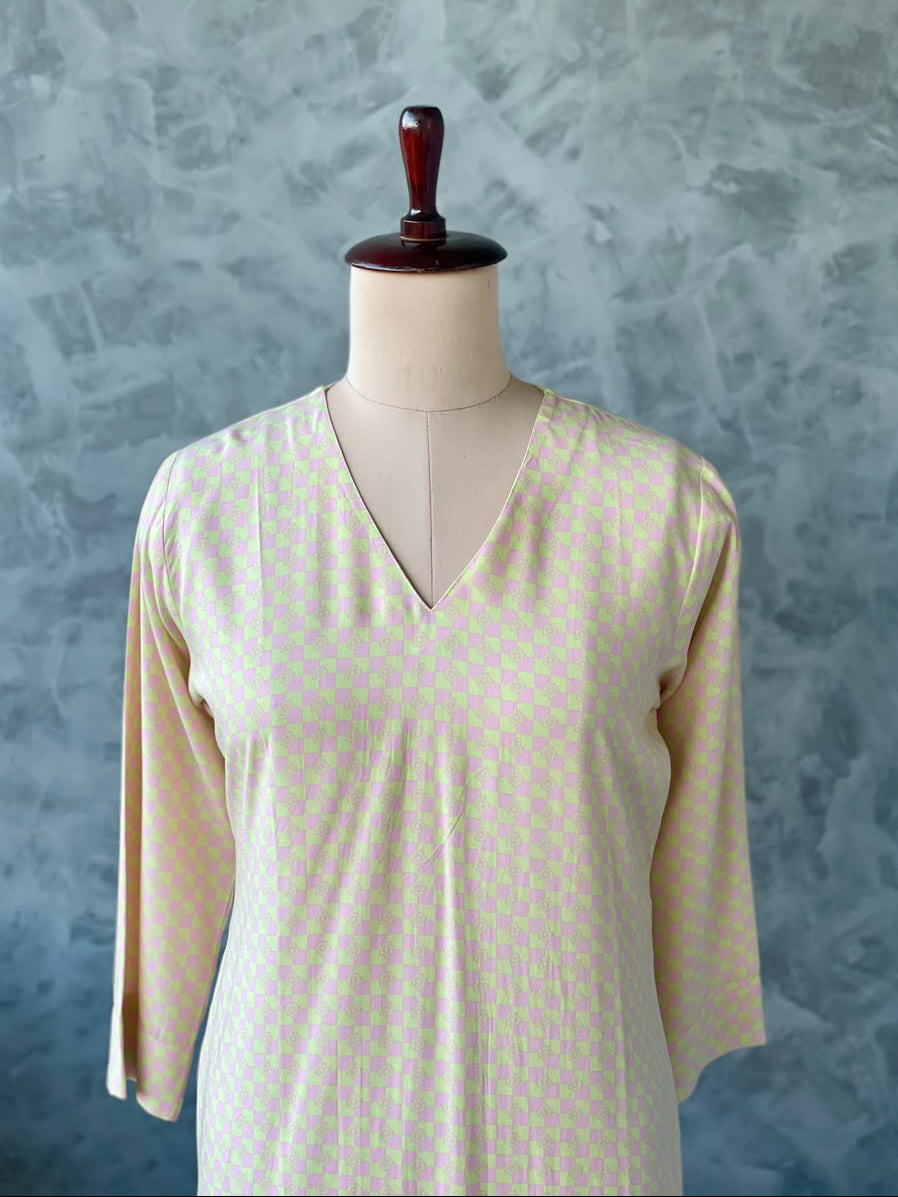 RAYON CO-ORDSET DNO:879
