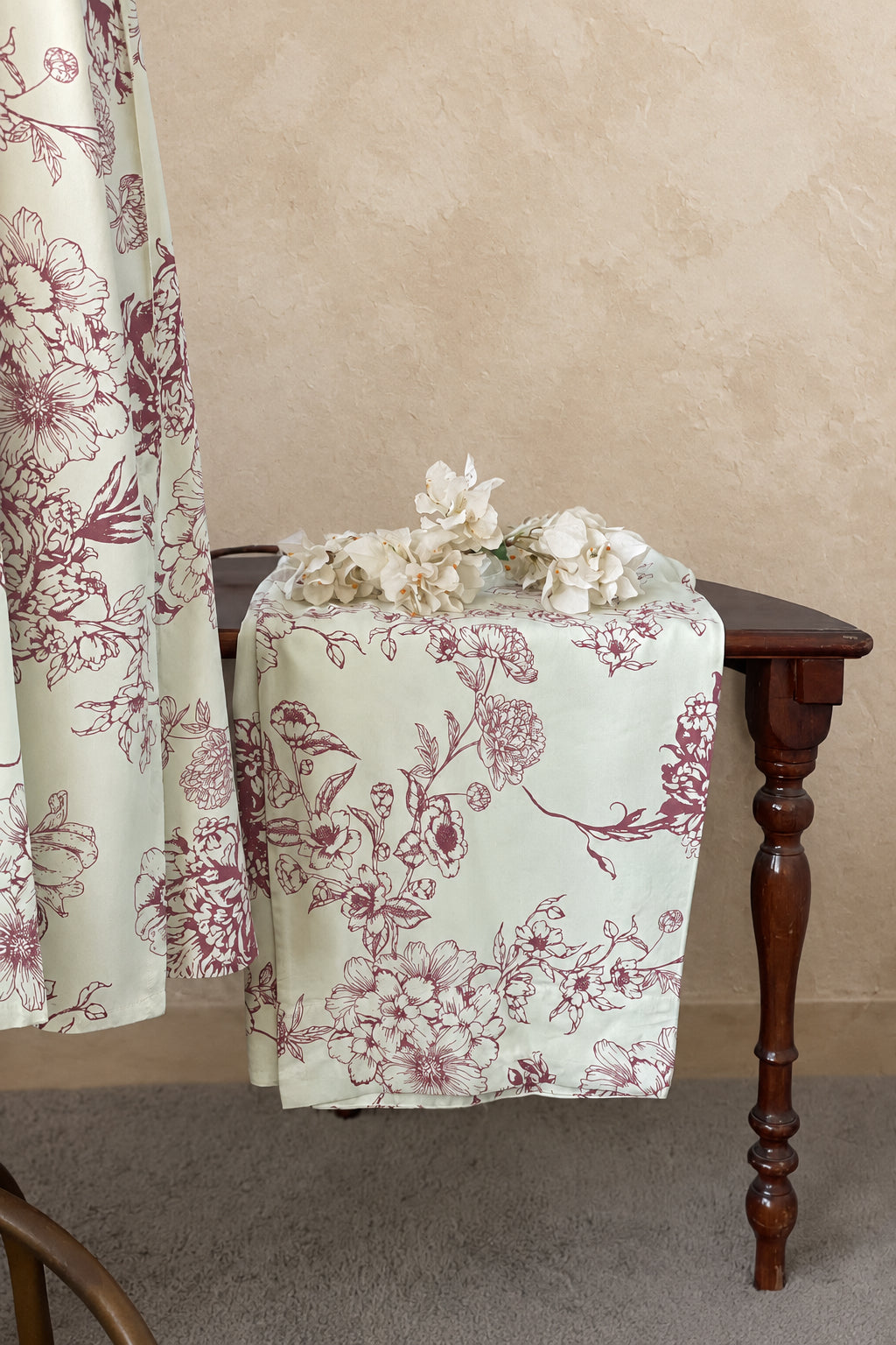 RAYON FLORAL PRINTED CO-ORDSET DNO:887