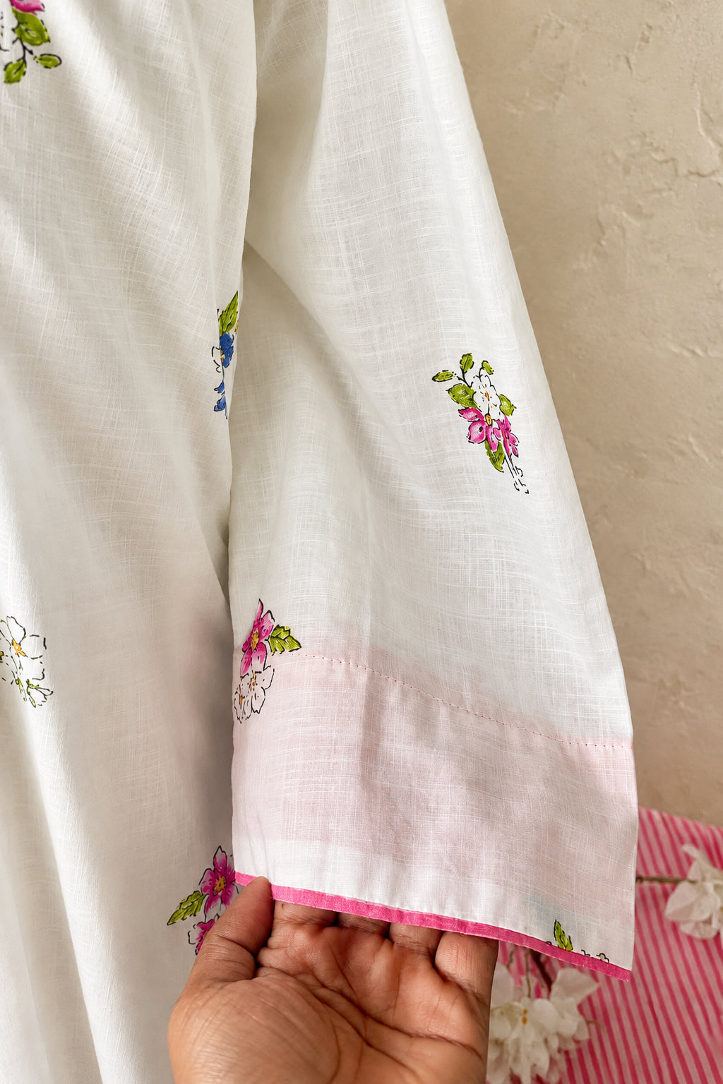COTTON FLORAL PRINTED SALWAR SET #MRKI