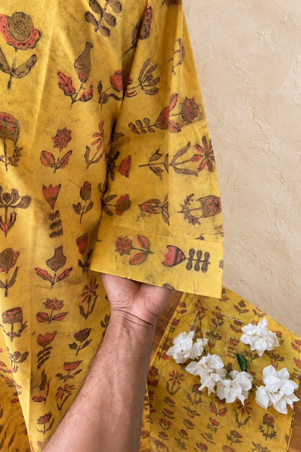 JAIPUR COTTON PRINTED KAFTHAN CO-ORDSET DNO:938