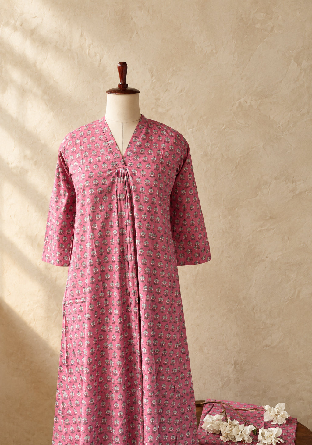 COTTON PRINTED CO-ORDSET DNO:939