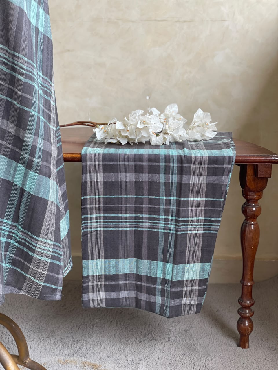COTTON CHECKS CO-ORDSET DNO:932