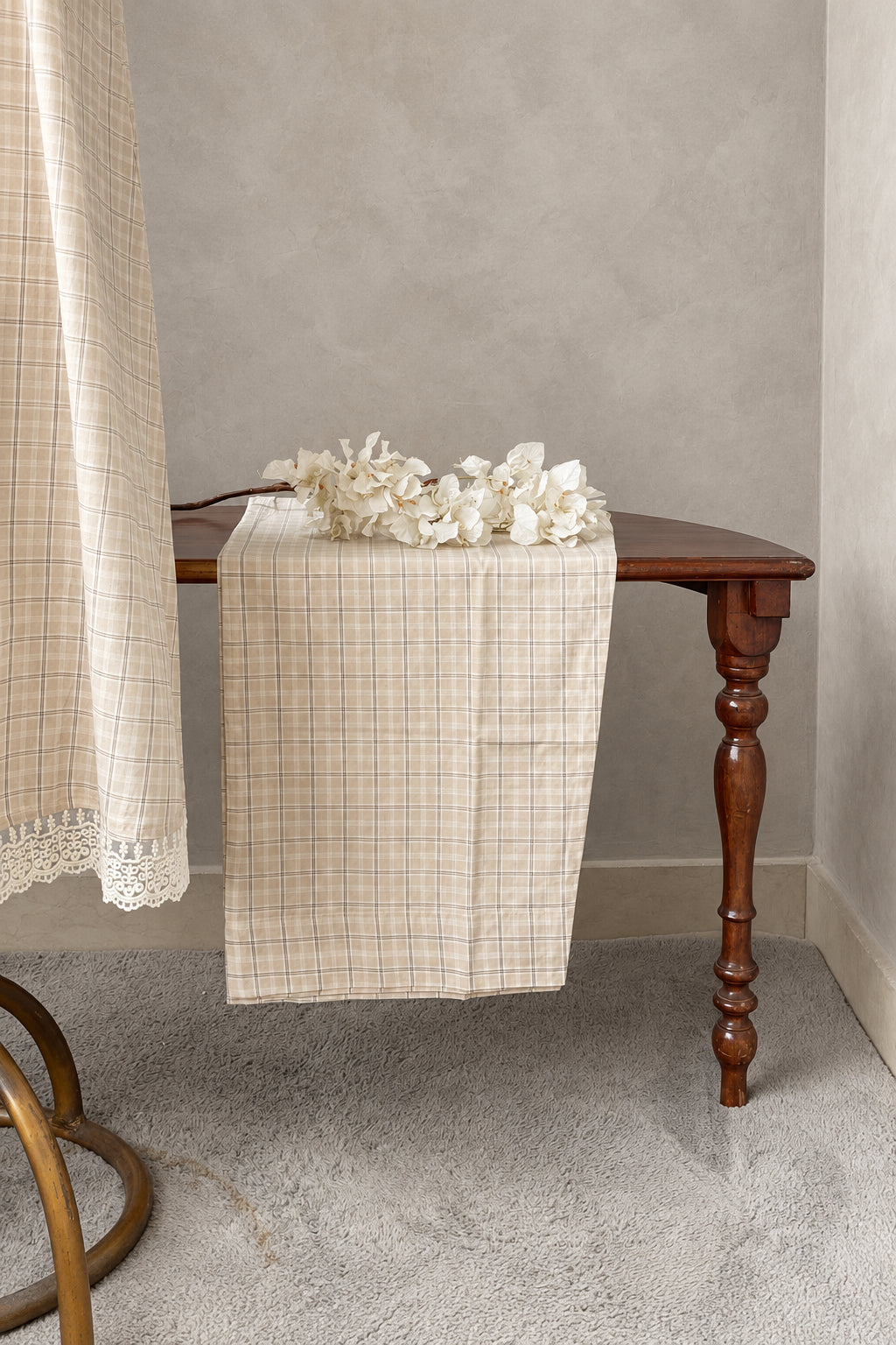 COTTON CHECKS PINTEX CO-ORDSET DNO:930