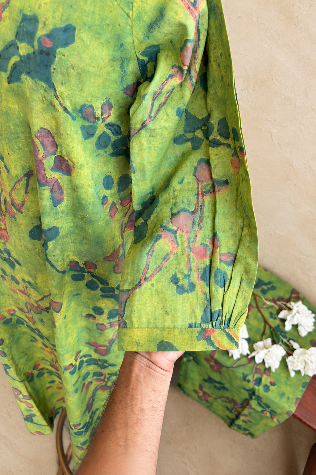 JAIPUR COTTON CO-ORDSET DNO:923C
