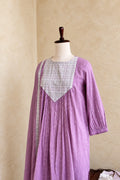 HANDLOOM COTTON WITH CHECKS SALWAR SET PINK