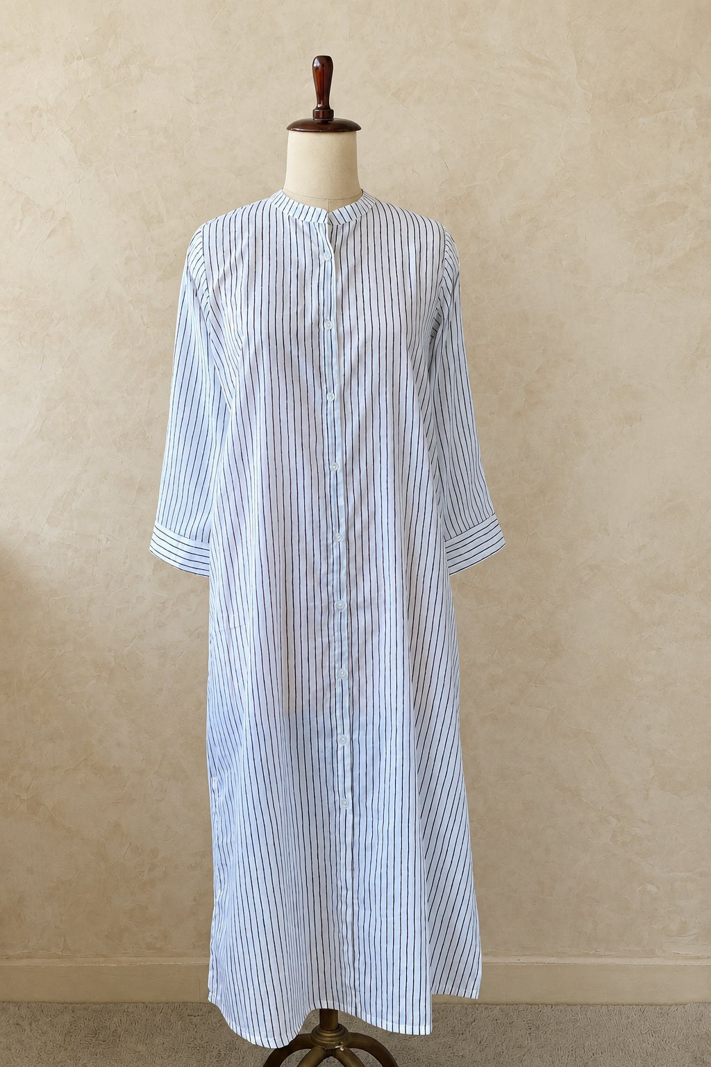 COTTON STRIPES SHIRT KURTI DNO:896
