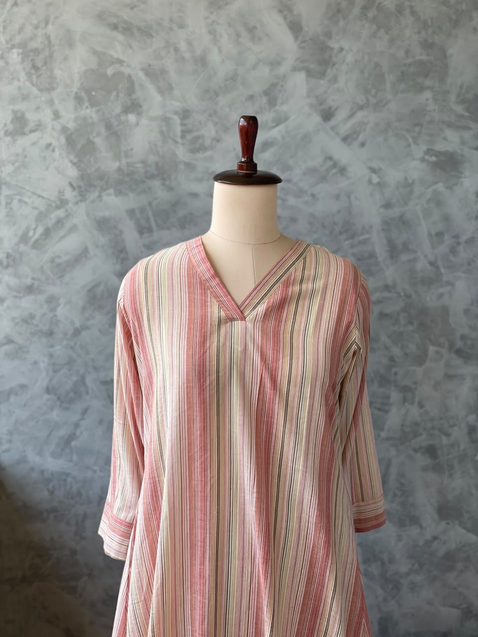 COTTON STRIPES  CO-ORDSET DNO:884
