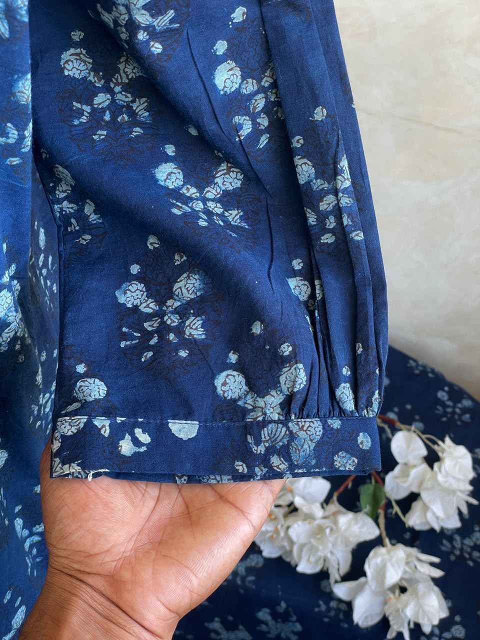 JAIPUR COTTON BAGRU DHABU PRINTED CO-ORDSET DNO: 902 A