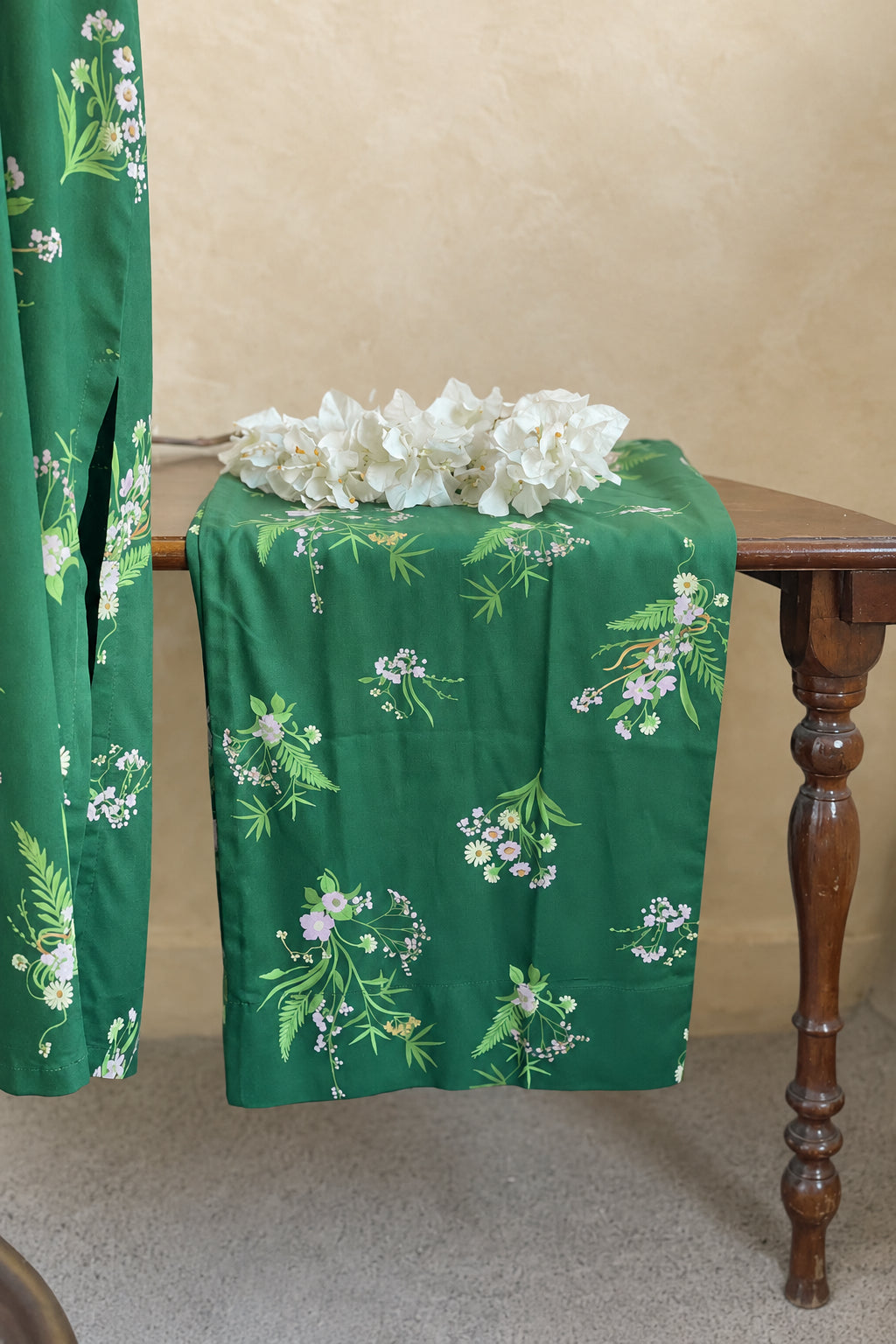 RAYON FLORAL PRINTED CO-ORDSET DNO:886